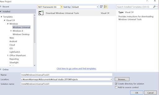 Window Universal App